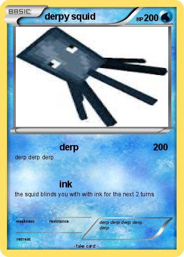 Pokemon derpy squid