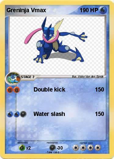 Pokemon Greninja Vmax