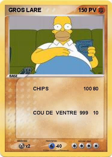 Pokemon GROS LARE