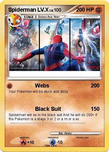 Pokemon Spiderman LV.X