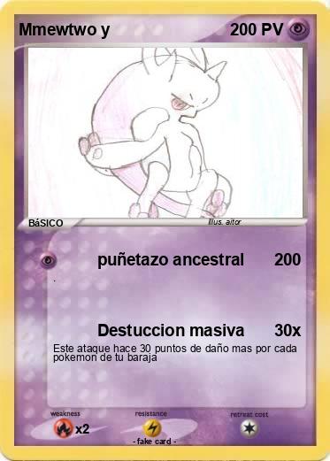 Pokemon Mmewtwo y
