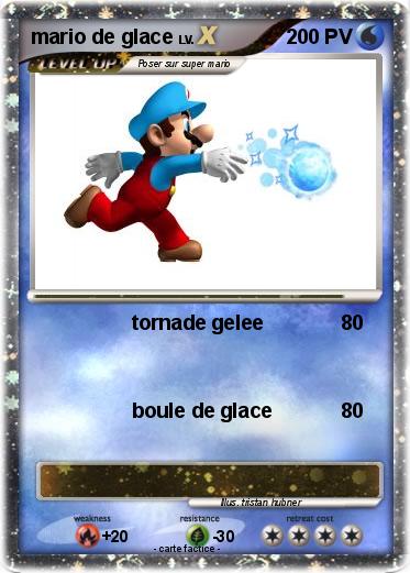 Pokemon mario de glace
