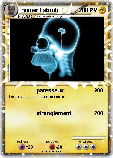 Pokemon homer l abruti