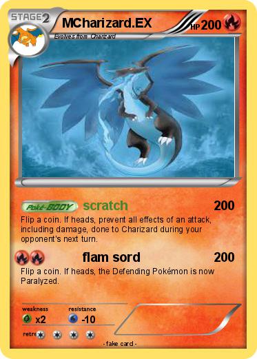 Pokemon MCharizard.EX