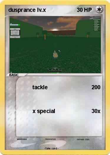 Pokemon dusprance lv.x