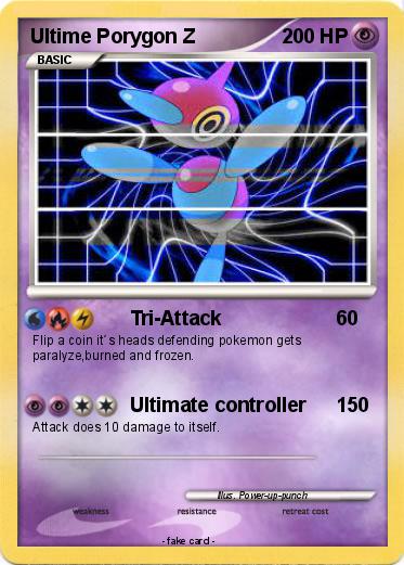 Pokemon Ultime Porygon Z