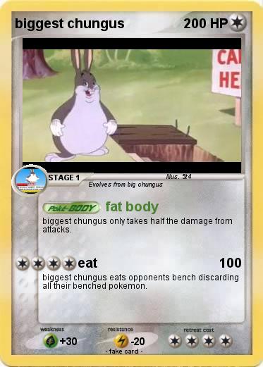 Pokemon biggest chungus