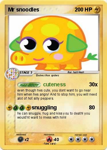 Pokemon Mr snoodles