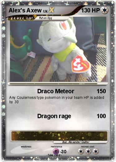 Pokemon Alex's Axew