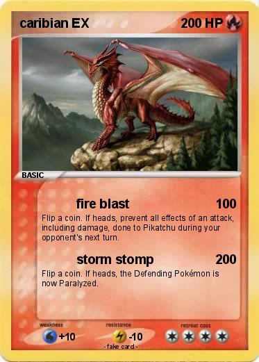 Pokemon caribian EX
