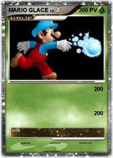 Pokemon MARIO GLACE