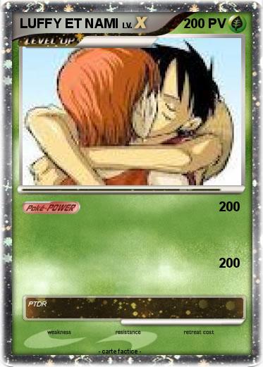 Pokemon LUFFY ET NAMI