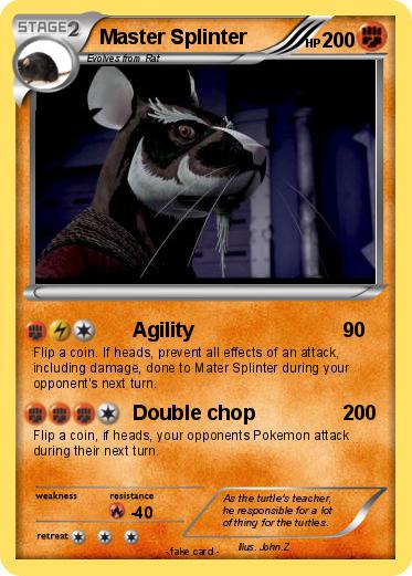 Pokemon Master Splinter