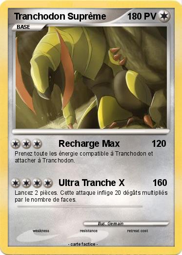 Pokemon Tranchodon Suprème