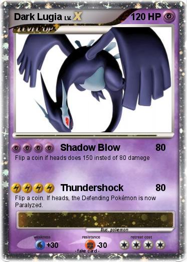 Pokemon Dark Lugia