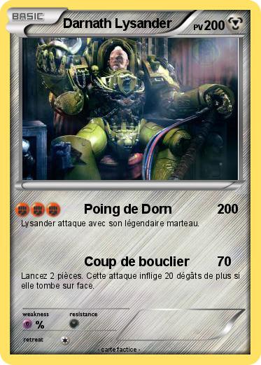 Pokemon Darnath Lysander