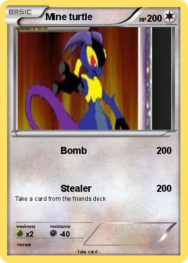 Pokemon Mine turtle