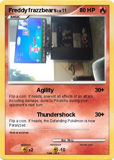 Pokemon Freddy frazzbears