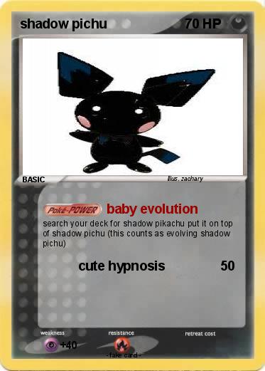 Pokemon shadow pichu