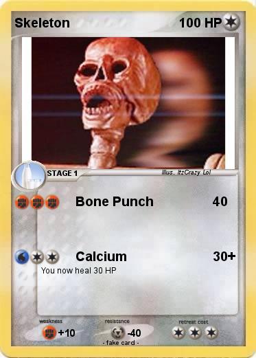 Pokemon Skeleton