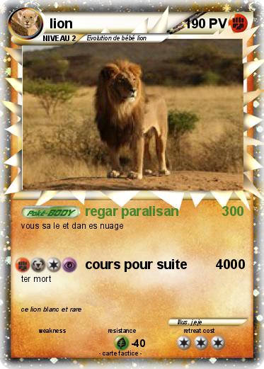 Pokemon lion