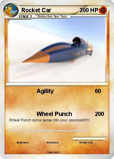 Pokemon Rocket Car