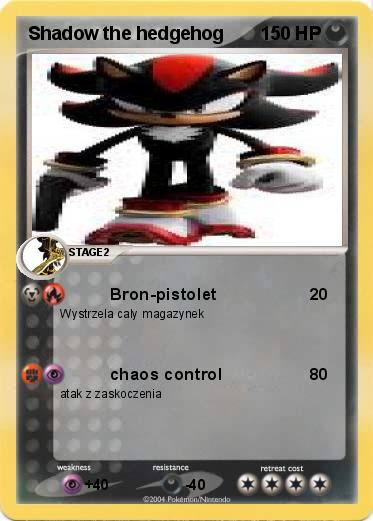 Pokemon Shadow the hedgehog