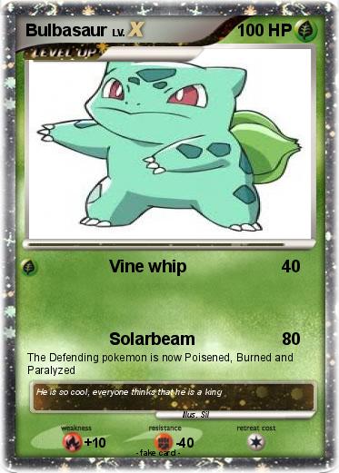 Pokemon Bulbasaur