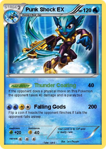 Pokemon Punk Shock EX