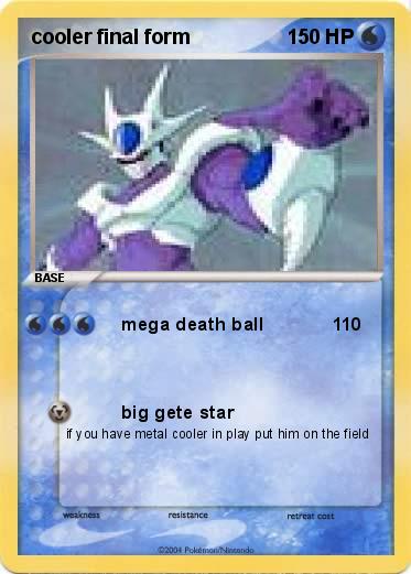 Pokemon cooler final form