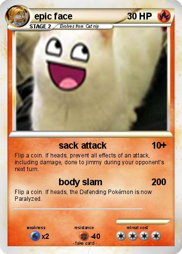 Pokemon epic face
