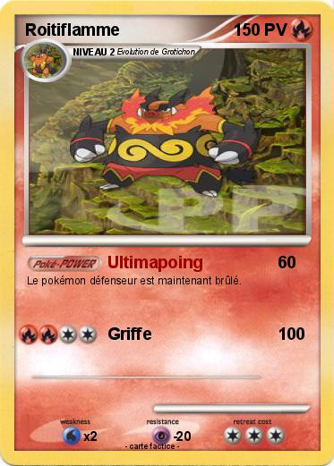 Pokemon Roitiflamme