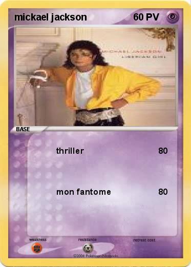 Pokemon mickael jackson