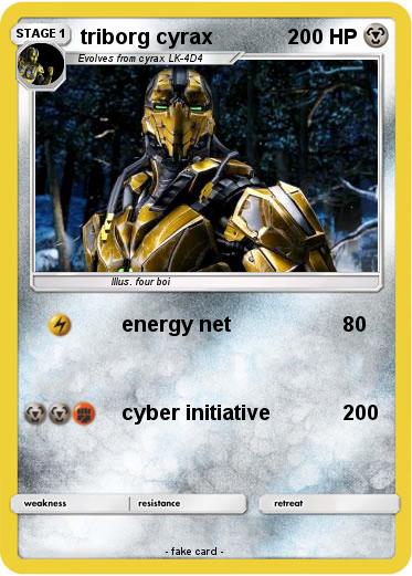 Pokemon triborg cyrax