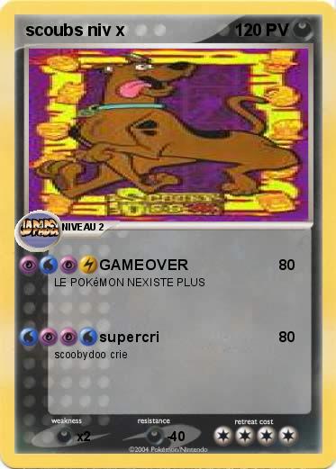 Pokemon scoubs niv x