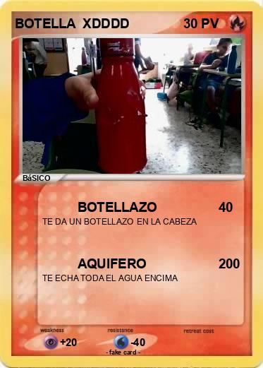 Pokemon BOTELLA  XDDDD