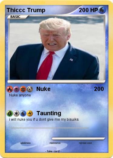 Pokemon Thiccc Trump