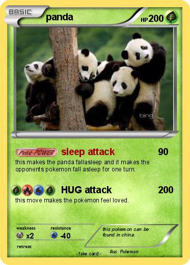 Pokemon panda