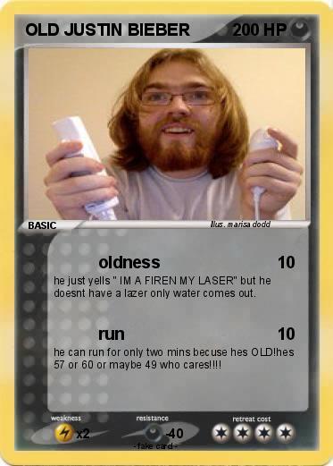 Pokemon OLD JUSTIN BIEBER