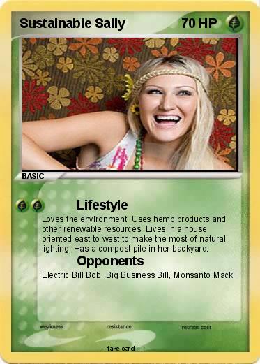 Pokemon Sustainable Sally