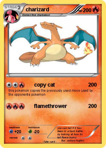 Pokemon charizard
