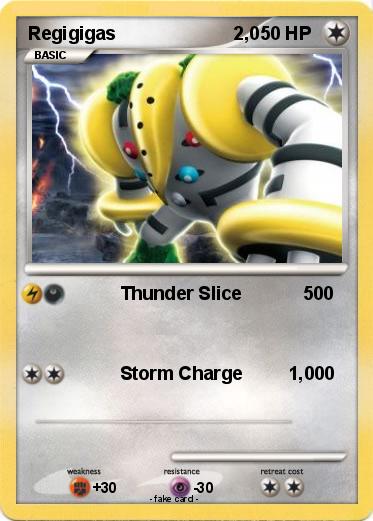Pokemon Regigigas                       2,0