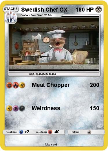 Pokemon Swedish Chef GX