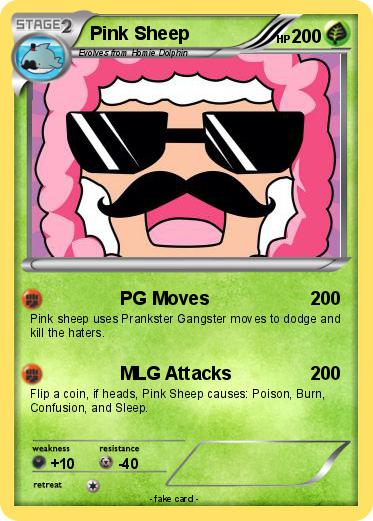 Pokemon Pink Sheep