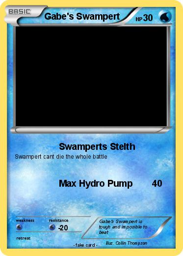 Pokemon Gabe's Swampert