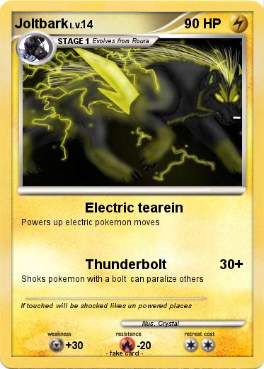 Pokemon Joltbark