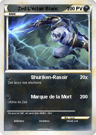 Pokemon Zed L'éclair Blanc