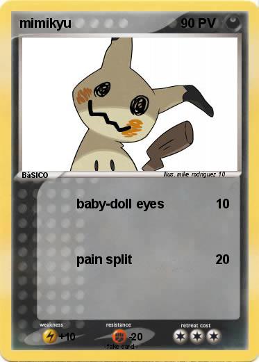 Pokemon mimikyu