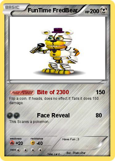 Pokemon FunTime FredBear