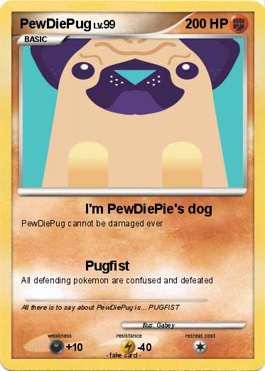 Pokemon PewDiePug